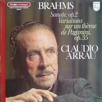 Philips : Arrau - Sonata No. 2, Paganini Variations